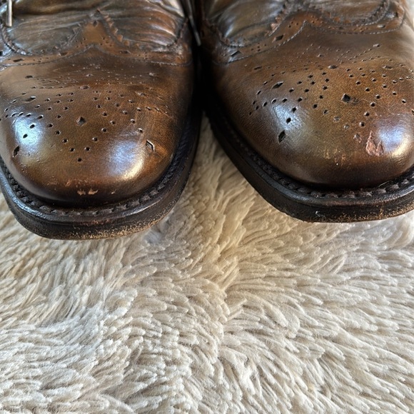 Jeffery West 9-M US Blue Wingtip Derby Dress... | Depop Jeffry west Men’s Lemmy wingup Oxford Dress shoes size 9.5 Made for n Italy